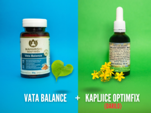 AKCIJA Vata Balance + Kapljice Optimfix (50ml)